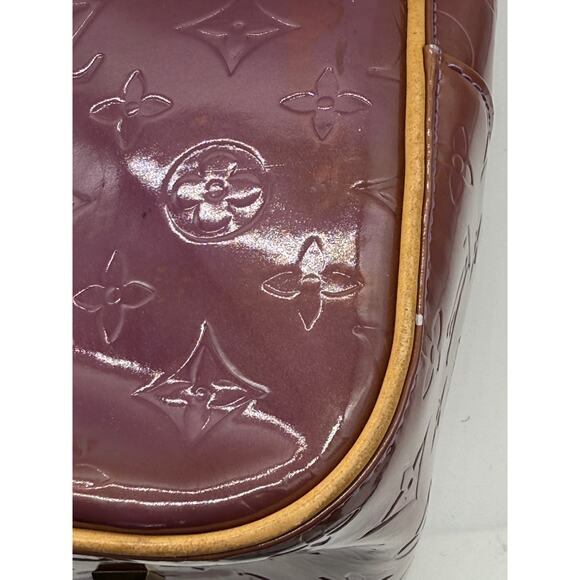Louis Vuitton Monogram Vernis Sutton Bag*Beautiful Amethyste Large Bag - Picture 6 of 16